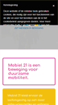 Mobile Screenshot of mobiel21.be